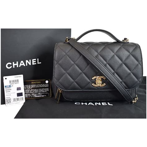 chanel business affinity medium size in cm|Chanel Business Affinity Bag Review.